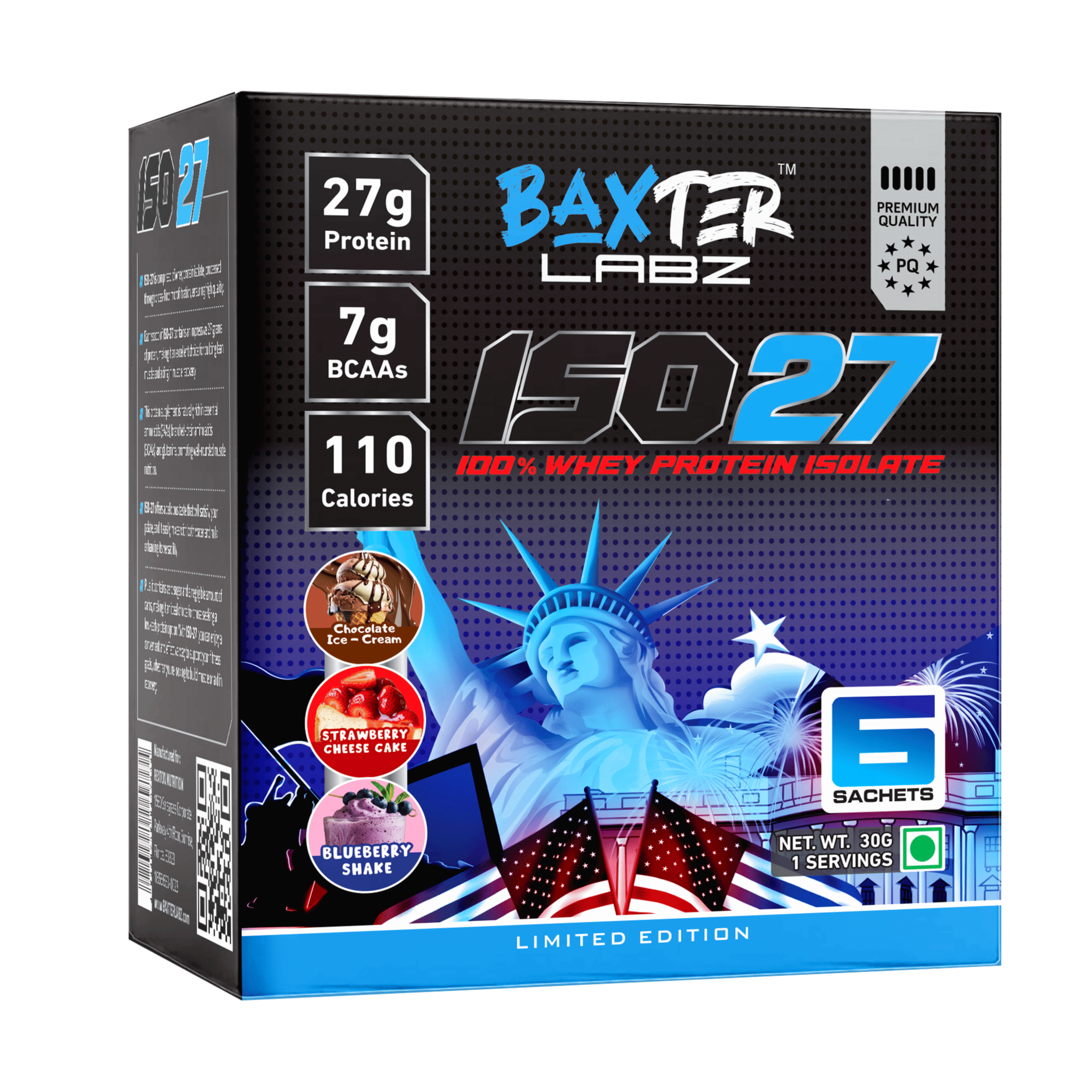 Baxter Labz ISO 27 <br>(6- Sachets Pack)